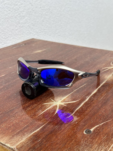 Oakley splice glossy silver - oakley,
