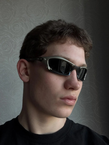 Oakley splice glossy silver - splice,